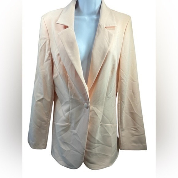 Asos Luxe light pink blazer - Picture 1 of 8